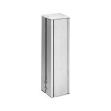 Mini inštalačné stĺpiky obojstranné ALK štvorcové 285mm 10×K45 hliník