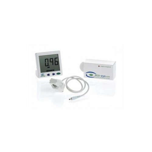 Měřič spotřeby jednofázový MINI, 1x senzor, hodiny, teplota