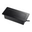 Zásuvka výklopná 2 x 230V + 2x USB A+C nabíječkou 5V, IP20, max. příkon 3680W, délka kabelu 1.5 m, barva černá
