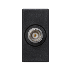 Kryt K45 spojka BNC 45×22,5mm grafitově-šedá