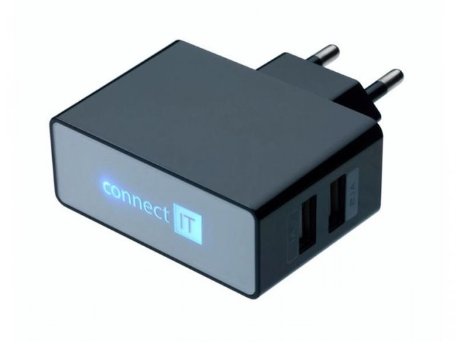 Adaptér USB CONNECT IT CI-153 POWER CHARGER