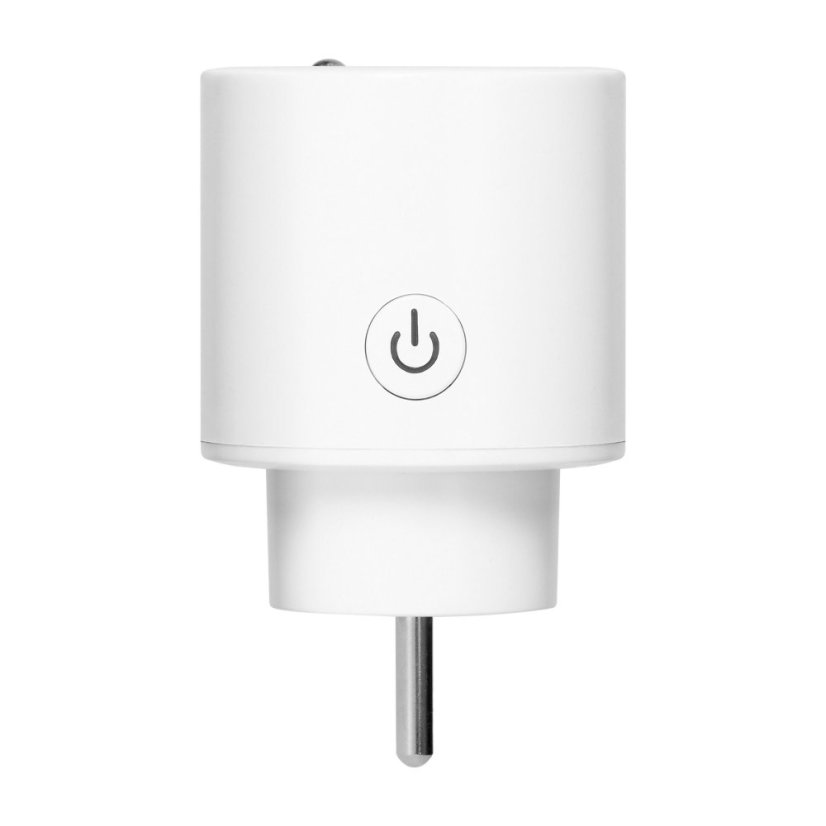 Inteligentná bezdrôtová zásuvka Tuya Smart Wi-Fi 2.4 GHz, farba biela