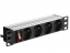 Napájecí lišta do racku NEKU 22.5009 10" panel 1U, 4 zásuvky, vypínač, 1,8m