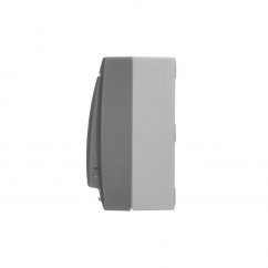 Žaluziové tlačítko 10AX, odolné proti vlhkosti, barva šedá