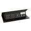 Pop-up blok INCARA 2x zásuvka 250V surface, 1x USB A+C nabíječka 15W, 2x RJ45 cat.5, montážní rám, barva černá, kabel 2m