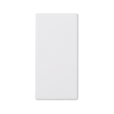 Kryt K45 45 × 22,5 mm čisto biely