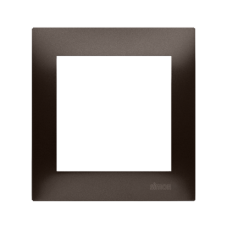 Rámček  1 - pre sadrokartónové krabice hnedá matná, metalizovaná