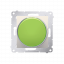 LED signalizátor - zelené světlo krémová