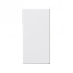 Zaslepovacia doska K45 45 × 22,5 mm čisto biela