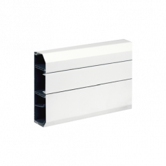 Inštalačný kanál CABLOMAX PVC 170 × 55 mm Počet otvorov: 3 čisto biely IK: IK07