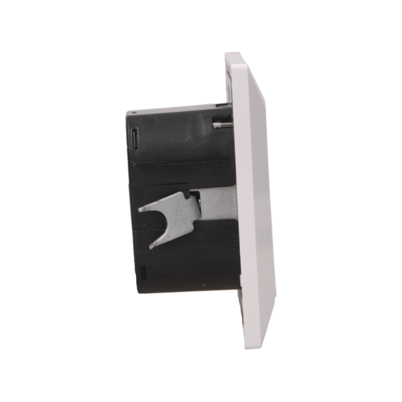 Zásuvka pod omietku, 1x230V, 2x USB nabíjačka 5V
