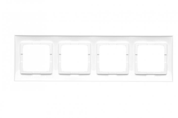 Rámček 4 - pre sadrokartónové krabice antibakteriálne biely
