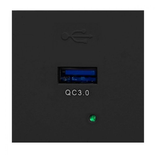 Modulární nabíjecí USBQ 3.0 port NOEN, barva černá