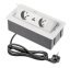 Výklopná zásuvka 2x 230V, 2x USB A+C nabíjecí 15W, barva bílá, kabel o délce 1.5m