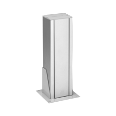 Mini inštalačné stĺpiky jednostranné ALK obdĺžnikové 270mm 5×K45 hliník