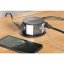 Výsuvný zásuvkový blok, 3x 230V, 2x nabíjacie USB (USB-A, USB-C), farba čierna, kábel 2m