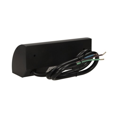 Zásuvkový blok černý, 2 zásuvky (2 x 250V AC), kabel bez vidice