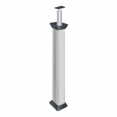 Obojstranný stĺpik ALC 3m hliník