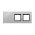 Dotykové panely 3 moduly / 2 pole