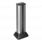 Mini instalační sloupky jednostranná ALC 741mm 10×K45 5×CIMA 5×S500 hliník