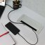 Zásuvkový blok 2x 230V, 2x USB A+C nabíjecí, 1x HDMI, 1x RJ45, kabel 3m, hliník, barva stříbrná