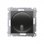 Elektronický zvonek, barva černá matná