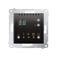 Digitální programovatelný termostat s vestavěným snímačem teploty antracit, metalizovaná