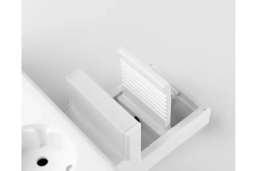 Stolní blok NICO, 3x zásuvka 230V (schuko), 2x nabíjecí USB A+C 30W, kabel 1.5m, barva bílá