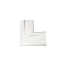 Plochý horný kĺb CABLOMAX 170 × 55 mm čisto biely