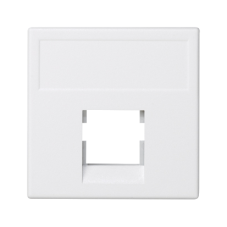Kryt datové zásuvky K45 3M Volition OCK jodnoduchá bez krytu plochá 45×45mm čistě bílá