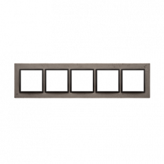 Simon Betónový rám 5-násobný tmavý betón/antracit
