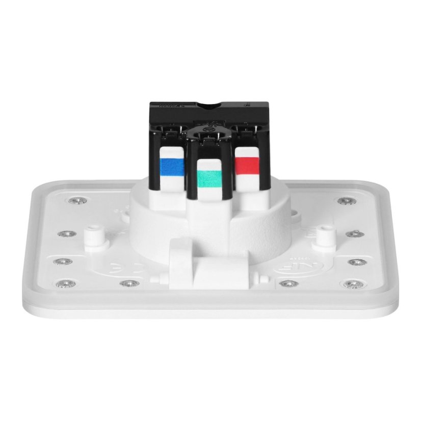 Hermeticky uzavíratelná obdélníková zásuvka 1x 230V, krytí IP55, barva bílá