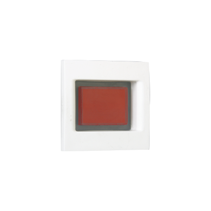 Kryt K45 se signalizační kontrolkou K45 45×45mm bílá