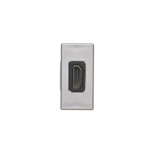Kryt K45 Adaptér HDMI-HDMI 45×22,5mm hliník