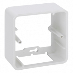 Nástěnná instalační krabice 1-modulová, skládaná K45 1×K45 čistě bílá