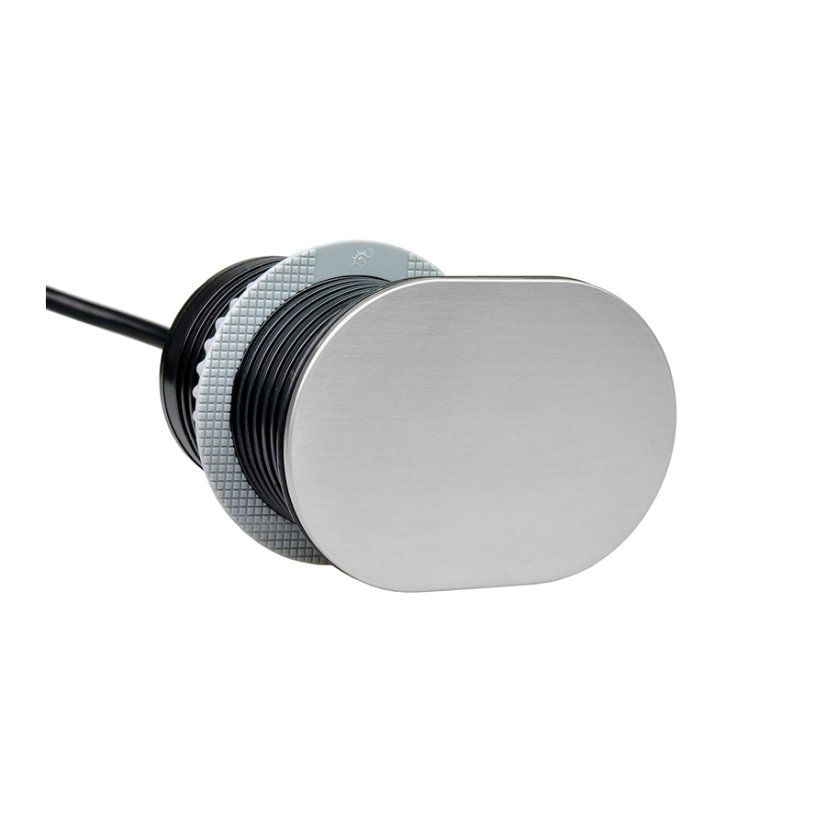 Zásuvkový blok s posuvným víkem, 1x zásuvka 230V a 1x USB-A+C nabíječka, PD20W, kabel 1.9m, barva stříbrná