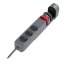 Stolní zásuvka 3x230V/16A + 2x USB-A a 1x USB-C nabíječka, vypínač,  kabel 1.5m, barva šedá