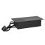 Výklopný zásuvkový blok s frézovaným krytem, 2x zásuvka 230V, 2x USB A+C nabíječka 5V / 3.6A , kabel 1.5m, barva černá