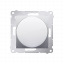 LED signalizátor - bílé světlo stříbrná
