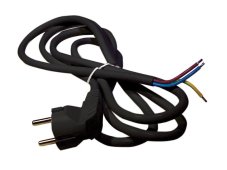 Flexo šňůra PVC 3x1,5mm 3m černá
