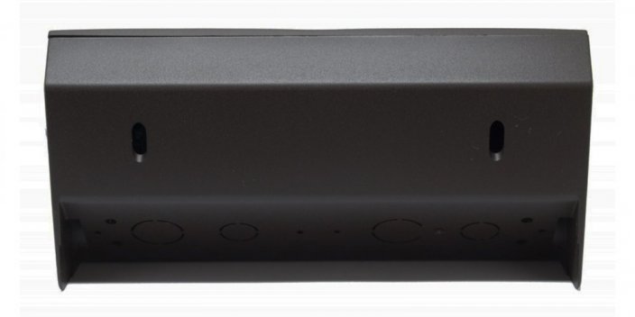 Rohová zásuvka 1x 250V/16A + 2x USB A+C nabíječka 5V/3.1A, barva černá matná, bez kabelu
