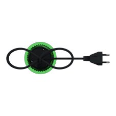 Zápustná USB nabíječka Unica, USB A+C, 3.1A, kabel 2m, barva antracit
