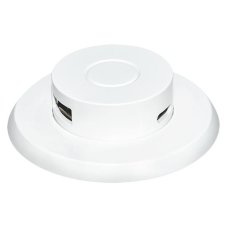 Výsuvná nabíjačka USB A+C 24W PD, farba biela