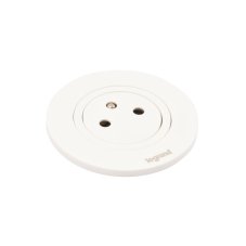 Zapuštěná zásuvka INCARA Disq 60, 1x 250V Surface, kabel 2m, barva bílá
