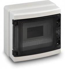 SEZ-CZ Rozvodnice nástěnná IP65, 8 mod., 210x215x100mm