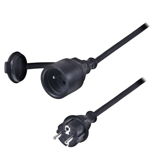 Prodlužovací kabel 20 m, gumový, 1 zásuvka, 3×1,5 mm²