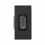 Kryt K45 Adaptér HDMI-HDMI 45×22,5mm grafitově-šedá