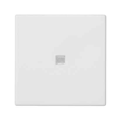 Kryt K45 s podsvícením barva: bílý 45×45mm čistě bílá