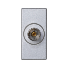 Kryt K45 TV konektor 45×22,5mm hliník