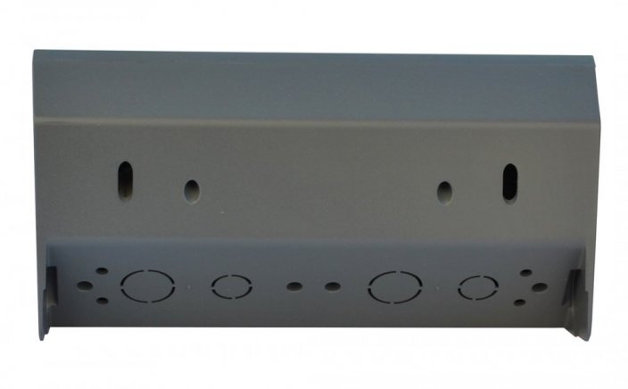 Rohová zásuvka 2x 250V s 2x USB-A nabíječkou v černé matné barvě, bez kabelu